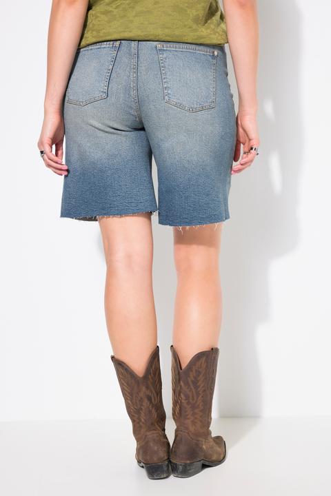 Actual product image Studio Untold Cut Hem Bermuda Shorts (42)