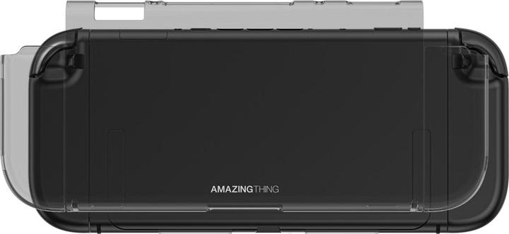 Produktbild Amazingthing PlayShield Bare Case für Nintendo Switch 2, transparent/schwarz (Switch 2)