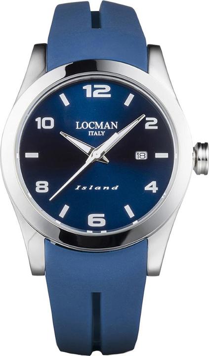 Produktbild Locman Italy Herrenuhr Island blau Ref. 0613A (Analoguhr, 40 mm)