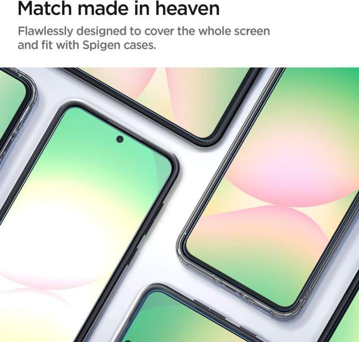 Actual product image Spigen Glas.tR Ez Fit (2 Piece, Samsung Galaxy S24 FE)