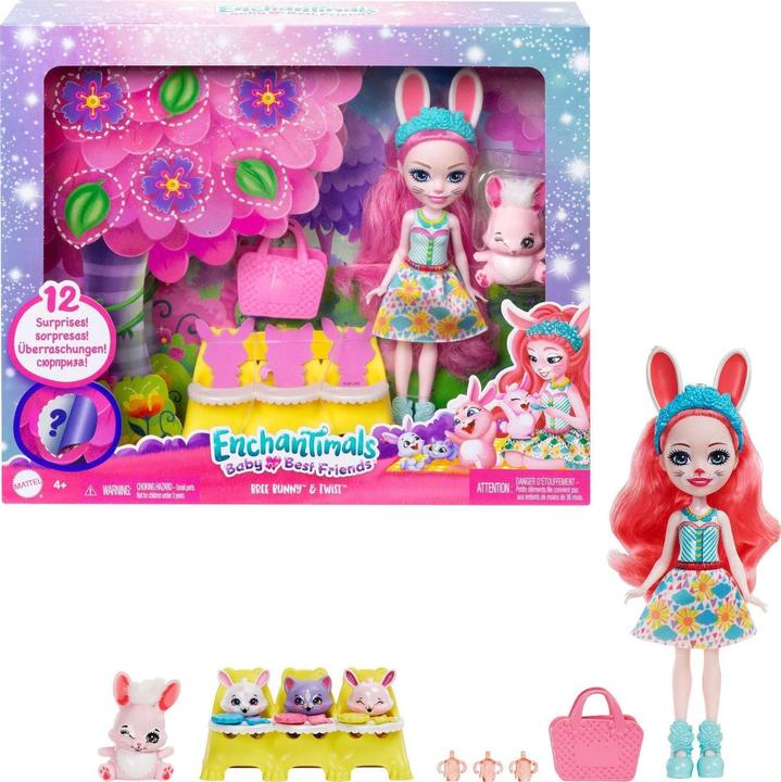 Produktbild Mattel Baby Bestie Bree Bunny & Twist Bunny