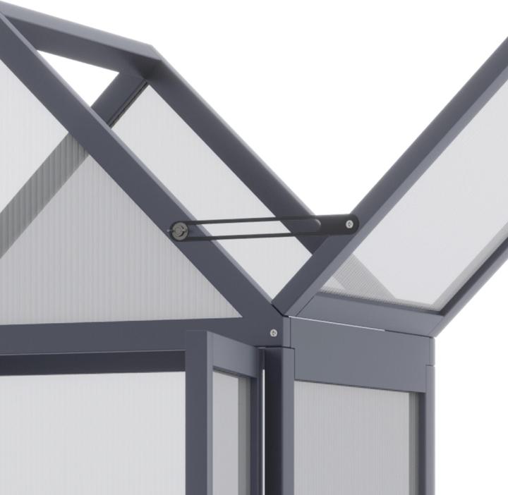 Actual product image Outsunny Greenhouse with skylight