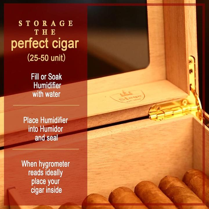 Produktbild Slege Zigarrenhumidor (50)