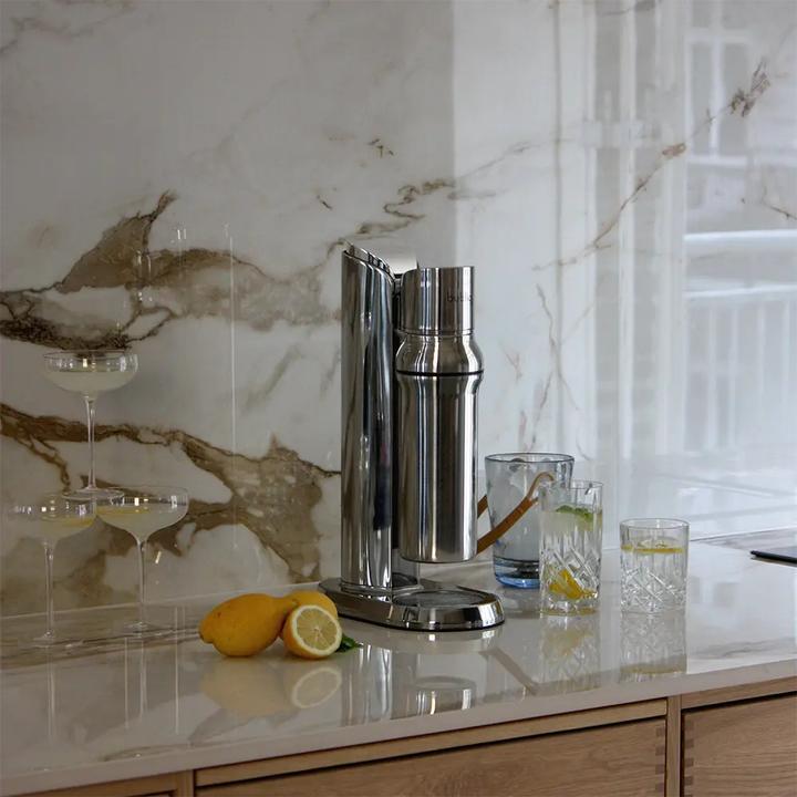 Actual product image Bubliq glass carbonator - Rustfrit stl