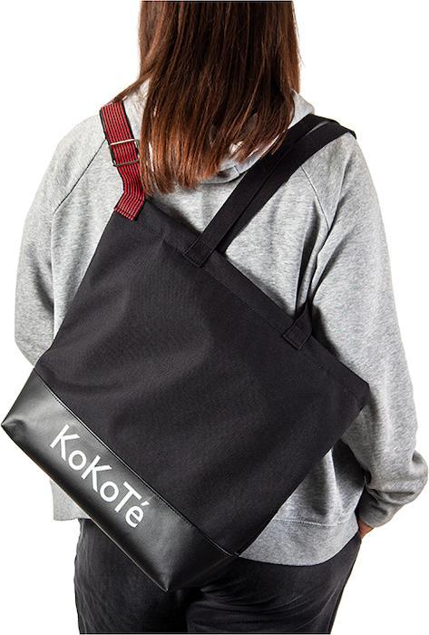 Produktbild Kokoté Einkaufstasche Poschti Quer, Schwarz