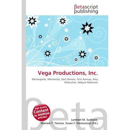 Vega Productions, Inc., Fachbücher von Mariam T. Tennoe, Susan F. Henssonow, Lambert M. Surhone