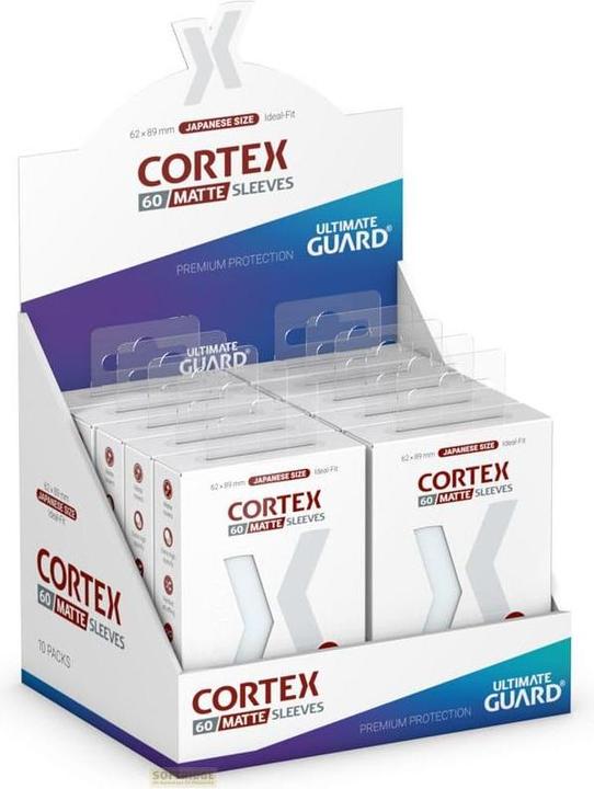Ultimate Guard 60 pochettes Cortex Sleeves format japonais Transparent