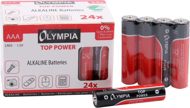 Olympia AAA (24 pz., AAA, 1150 mAh)