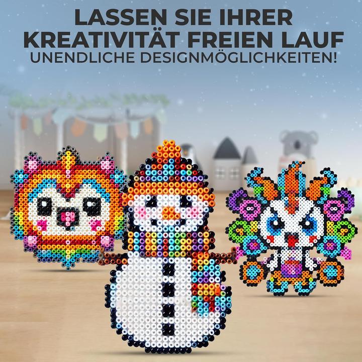 Produktbild Deupo24 Bügelperlen-Set mit 50 Vorlagen