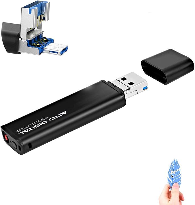 Attodigital Mini Diktiergerät