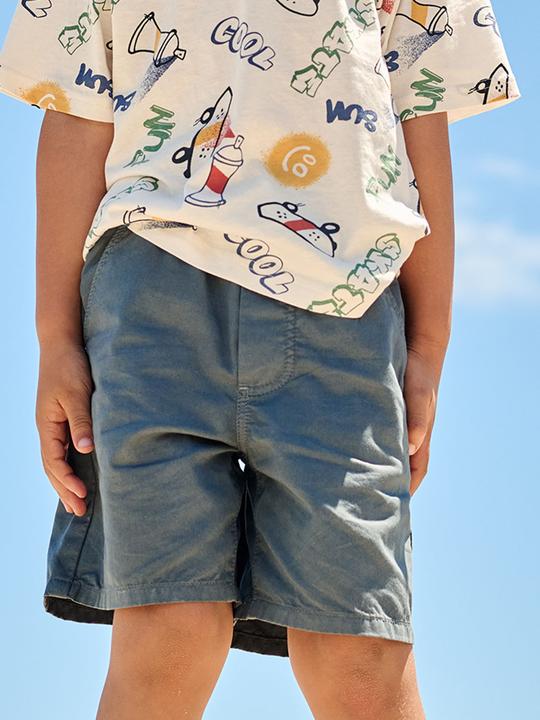 Image du produit Vertbaudet Bermuda garçon avec ceinture extensible, taille ajustable (152)