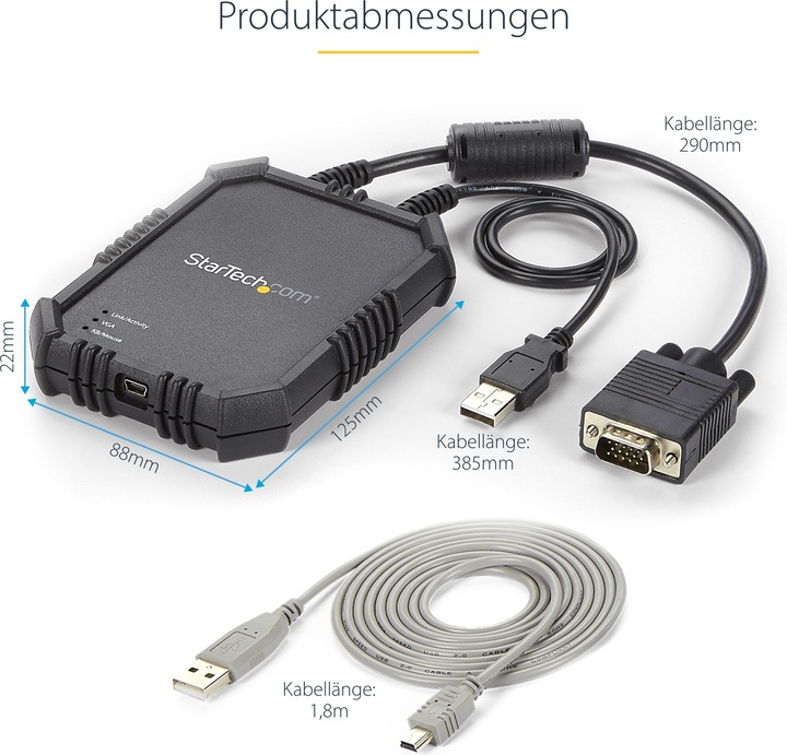 Productafbeelding StarTech Laptop Naar Server Kvm Console