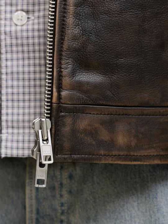 Produktbild Jack & Jones Lederjacke Lederjacke (M)