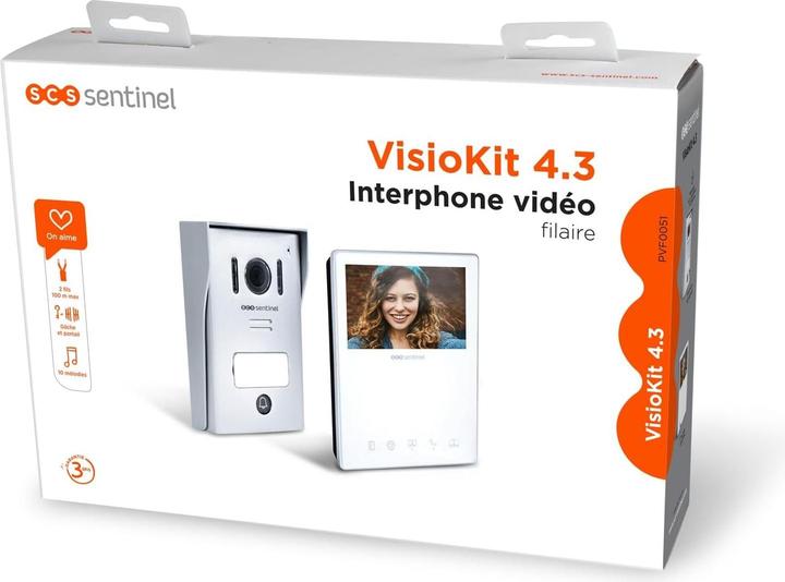 Actual product image SCS Sentinel Smarter Video-Türöffner VisioKit 4.3