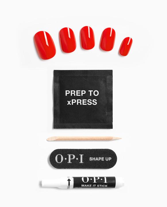 Immagine prodotto OPI Xpress (Unghie artificiali, Gamberetto cajun, Red)