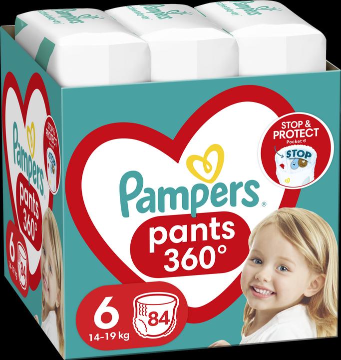 Pampers Pants (Gr. 6, Halbmonatsbox, 84 Stück)