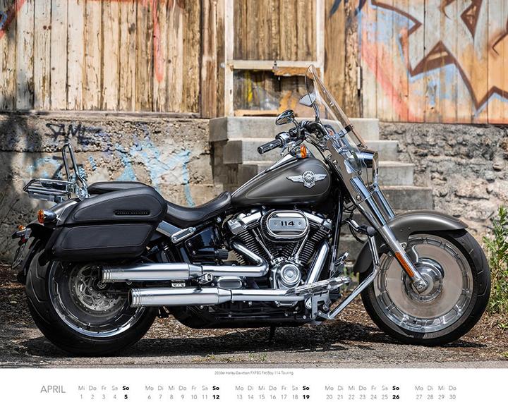 Produktbild Best of Harley Davidson Kalender 2026 Premium XXL (Harter Einband, Deutsch)