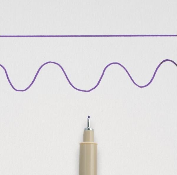 Actual product image Sakura Fineliner PIGMA MICRON 05, lila (1x)