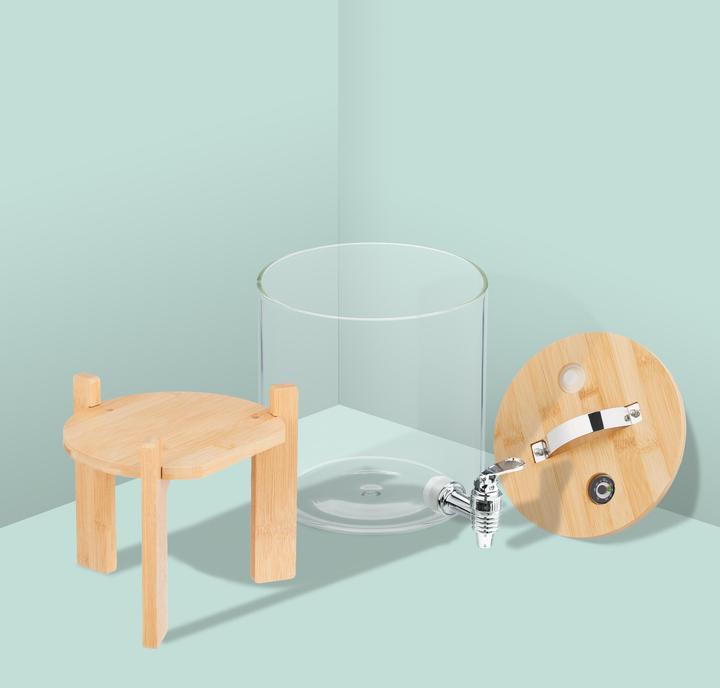 Image du produit Relaxdays Getränkespender für Kalt- & Heissgetränke