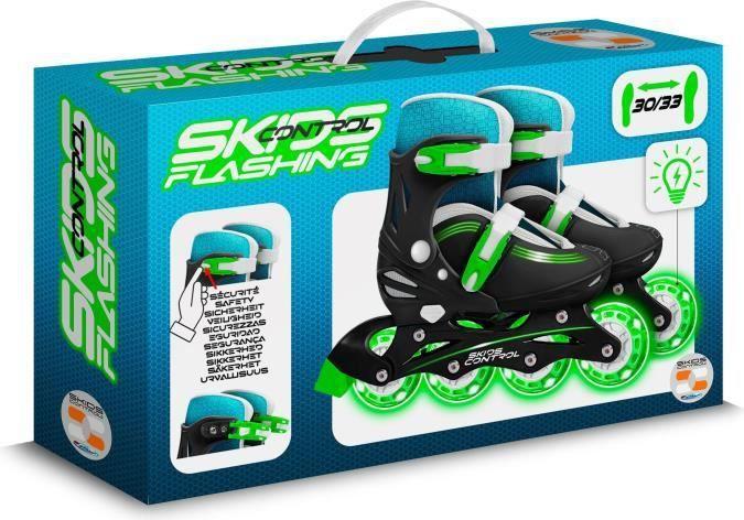 Produktbild Stamp Skids Control INLINERS w/light. Adjustable 5-9 years (30, 31, 32, 33)