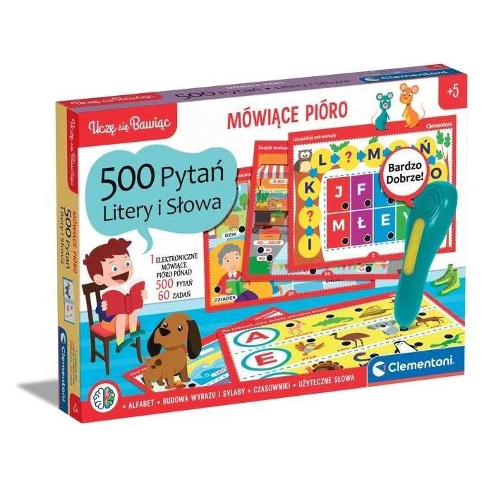 Clementoni Pióro 500 Pytań Litery I Słowa (Pools)