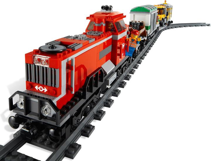 Produktbild LEGO Güterzug mit Diesellokomotive (3677, LEGO City)
