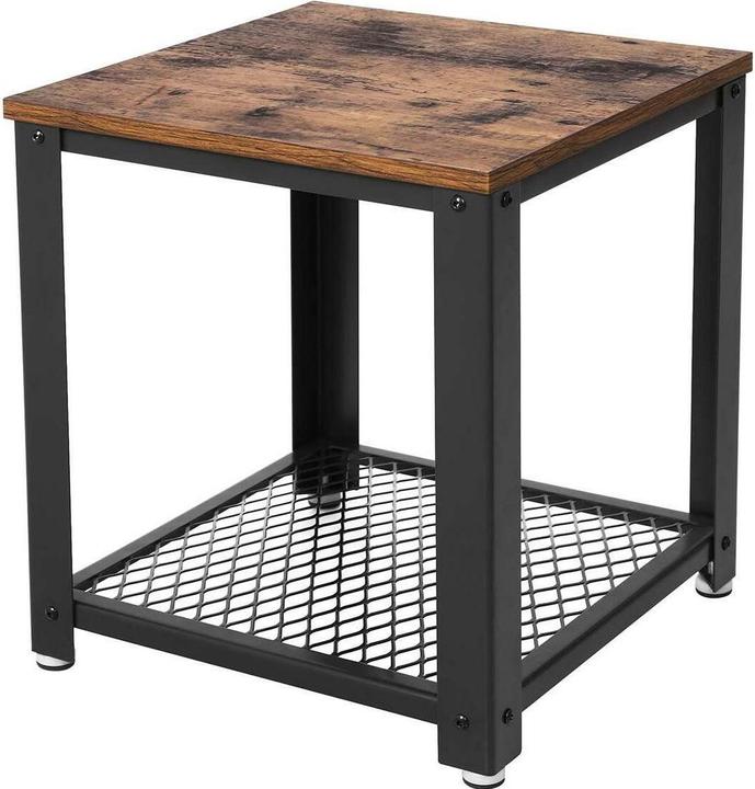 Vasagle Tavolino marrone, nero 40,0 x 40,0 x 50,0 cm (45 x 55 cm)