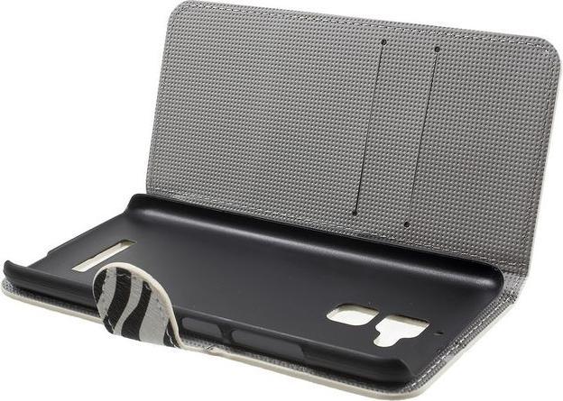 Produktbild MU Style Leder Case mit Zebramuster (Asus Zenfone 3 Max)