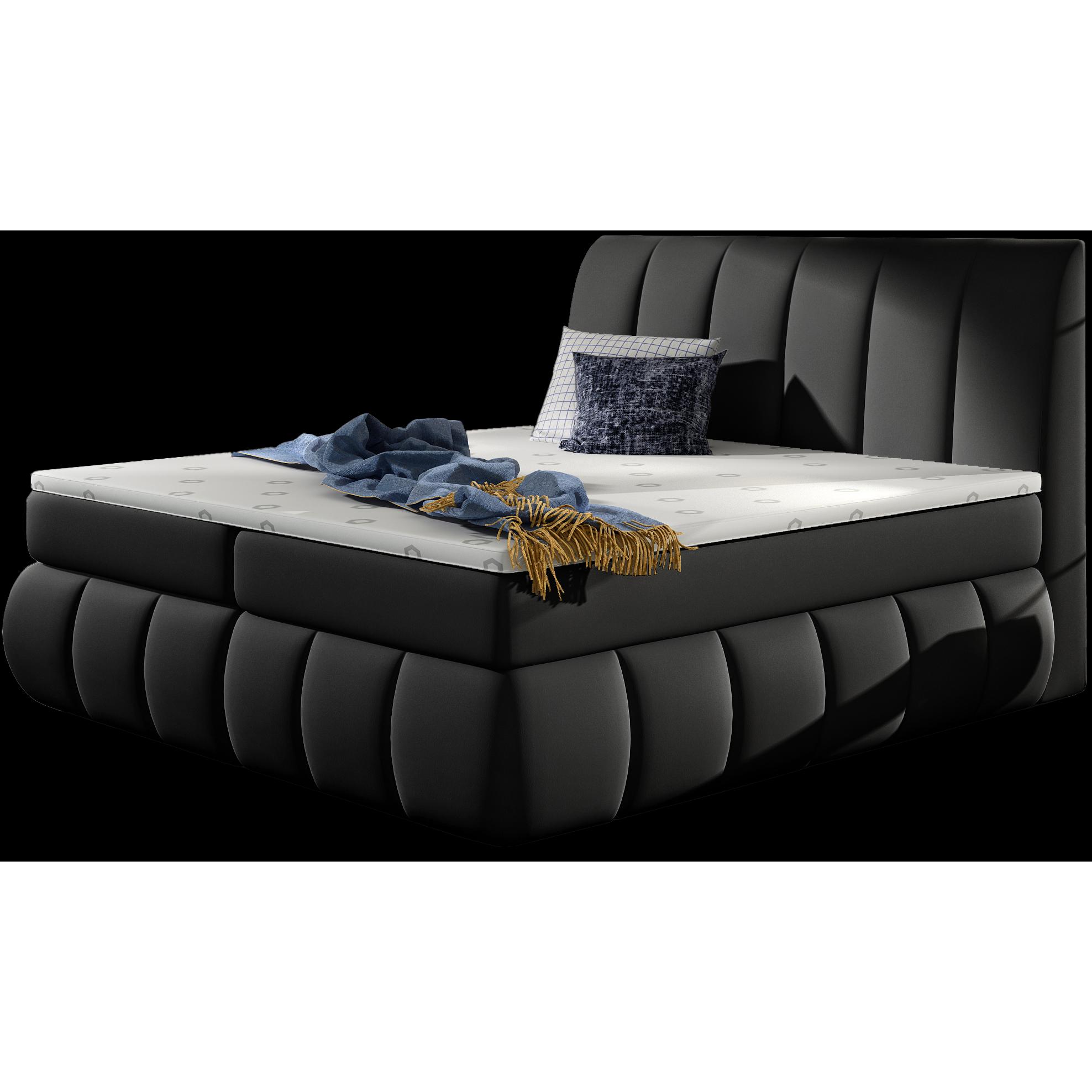 ELTAP, Boxspringbett, Vincenzo mit Stauraum (180 x 200 cm)