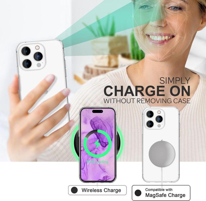 Productafbeelding Nalia Heldere 360 graden dekking (Apple iPhone 14 Pro)