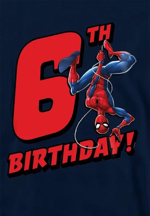 Produktbild Spiderman Kapuzenpullover 6 Geburtstag (116)