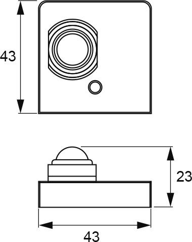 Actual product image L&S Détection de mouvement All in One Single Color 12/24 V (3 m)