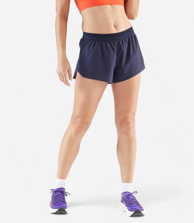 Produktbild Kiprun Women's Lightweight Running & Trail Shorts - Run 900 Light - Navy blue (XS)