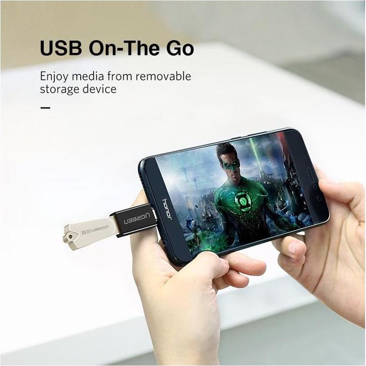 Image du produit Ugreen Adaptateur USB-C 3.1 vers USB-A 3.0 femelle (USB, 2.80 cm)