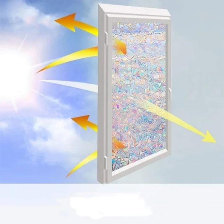 Werkstein Fensterfolie Statisch Sichtschutzfolie Anti-UV