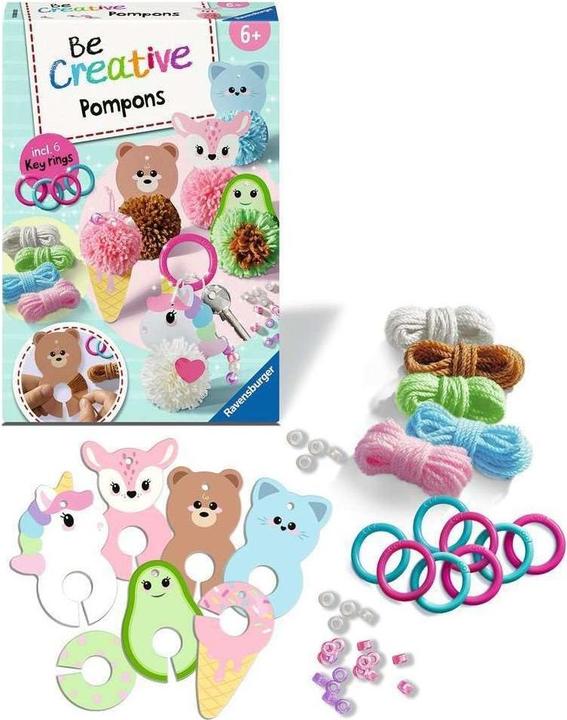 Image du produit Ravensburger BeCreative - Pompons Kawaii