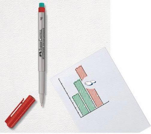 Actual product image Faber-Castell Overhead pen Multimark Permanent (Blue, 1 mm, 1 x)