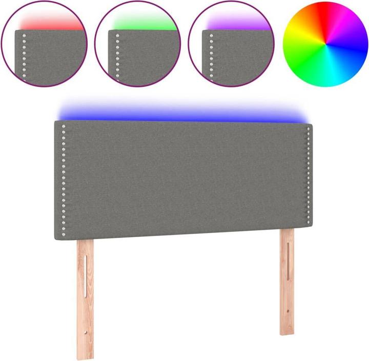 Actual product image vidaXL LED Kopfteil (100 x 5 x 88 cm)