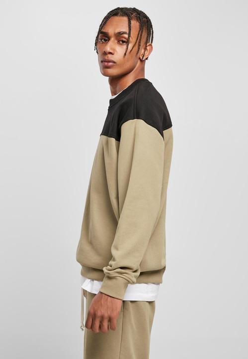 Actual product image Urban Classics Sweater Upper Block Crewneck (S)