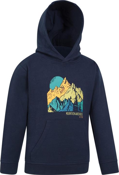 Immagine prodotto Mountain Warehouse Mountain Felpa con Cappuccio Paesaggio Bambini (128)