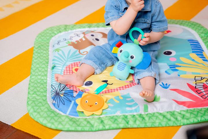 Produktbild Bright Starts Wild Wiggles™ FoldAway™ Spieldecke mit Spielbogen