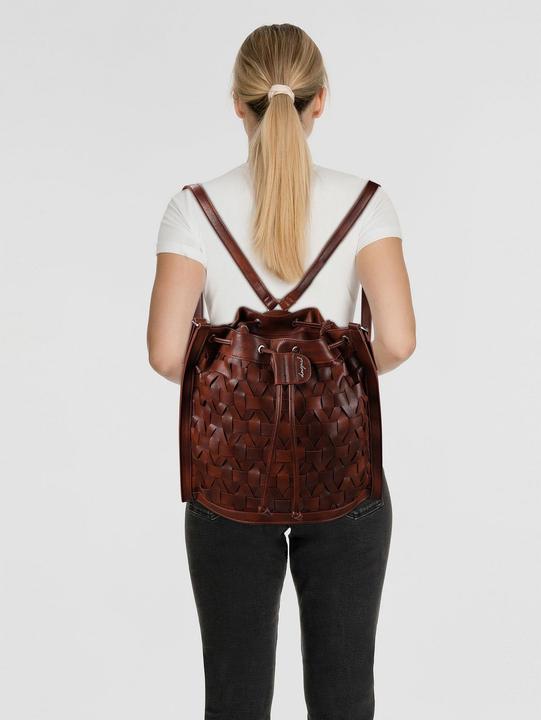 Actual product image Desigual Argon Camel Harlan Backpack (11 l)