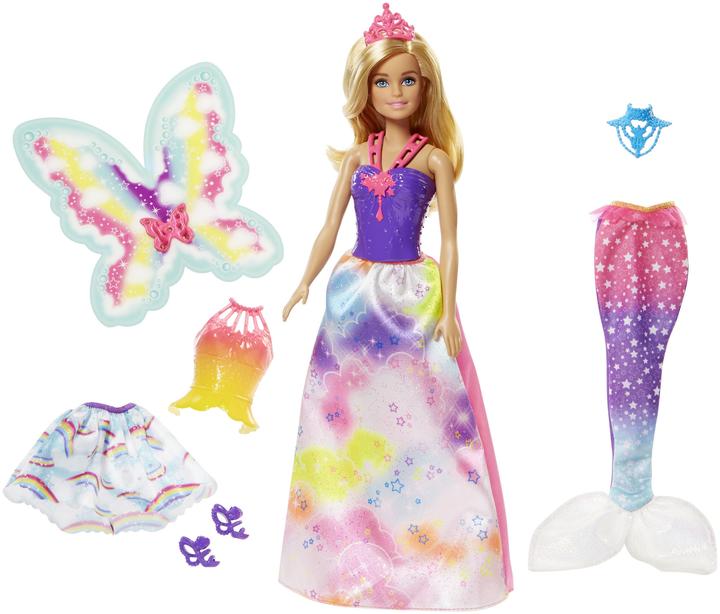 Barbie Dreamtopia Rainbow Kingdom 3-in-1 Fantasy Doll Gift Set
