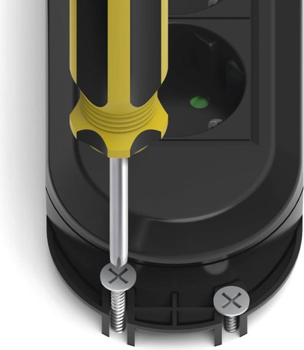 Produktbild Hama 00223132 Intelligente Steckerleiste 6 AC-Ausgänge 2 m (6x, 2 m)