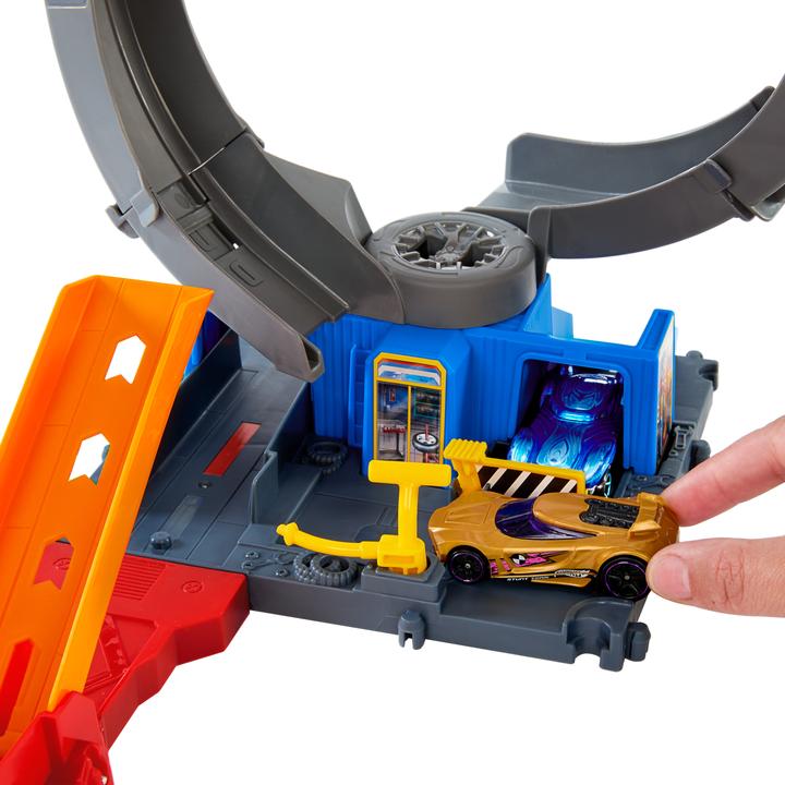 Actual product image Hot Wheels City Nemesis Bat vs Tire Shop