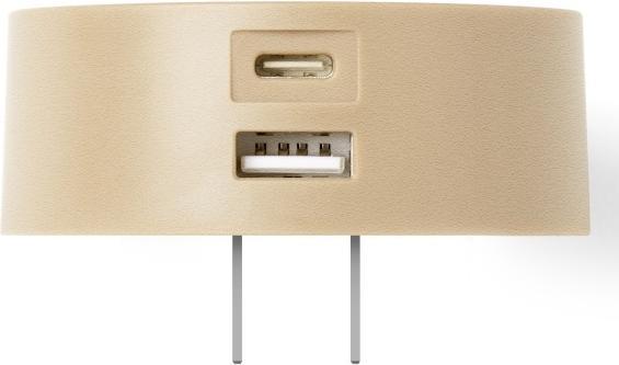Image du produit Lexon Poweron Ład. siec. 30W USB-C/USB-A złoty/gold LL152D9