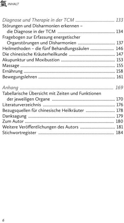 Actual product image Die Organuhr. Leben im Rhythmus der Traditionellen Chinesisc (German, 2022)