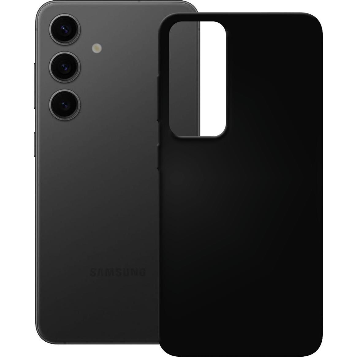 Pedea Soft TPU Case (Samsung Galaxy S25), Smartphone Hülle, Schwarz