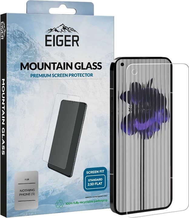 Actual product image Eiger Mountain Glass (1 Piece, Nothing Phone (1))