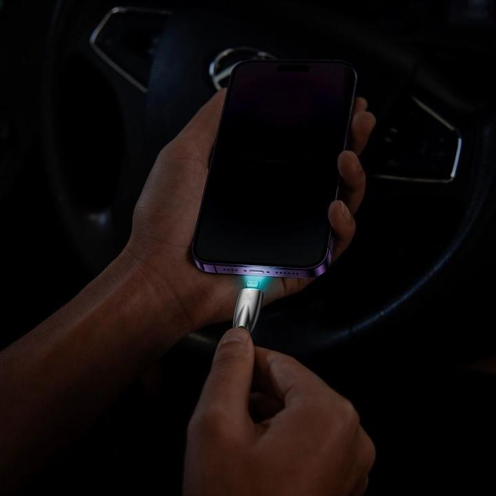 Produktbild Baseus USB-C cable for Lightning Glimmer Series, 20W, 2m (Black) (2 m, USB 2.0, 20 W)